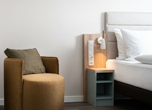 Modernes Design in den superior Apartments im elaya hotel oberhausen