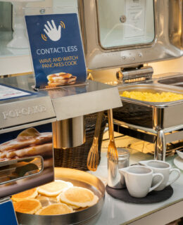 Frische Pancakes selbst machen in Wien im elaya hotel vienna city west