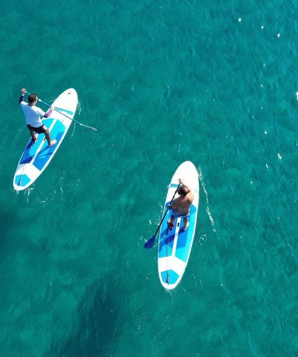 Stand-up Paddling auf dem Pillersee.