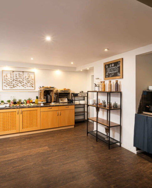 Das Frühstücksbuffet im Lichtern im Arthotel ANA Eden