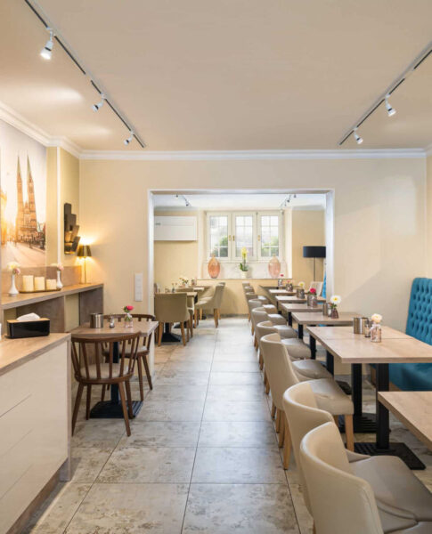 Der Frühstücksraum des Arthotel ANA Liberty Bremen