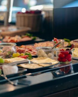 Das Frühstücksbuffet im Aspire Acara Oldenburg