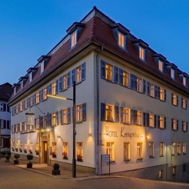Die Außenfassade des Aspire Kronprinz