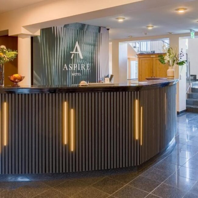 Die Rezeption im Aspire Kronprinz