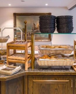 Die Frühstückstheke im Aspire Oldenburg 