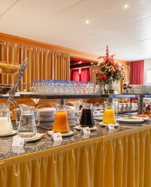 Das Frühstücksbuffet im Bodensee Hotel Kreuz