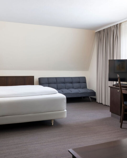 Das Superior Zimmer inklusive Sofa