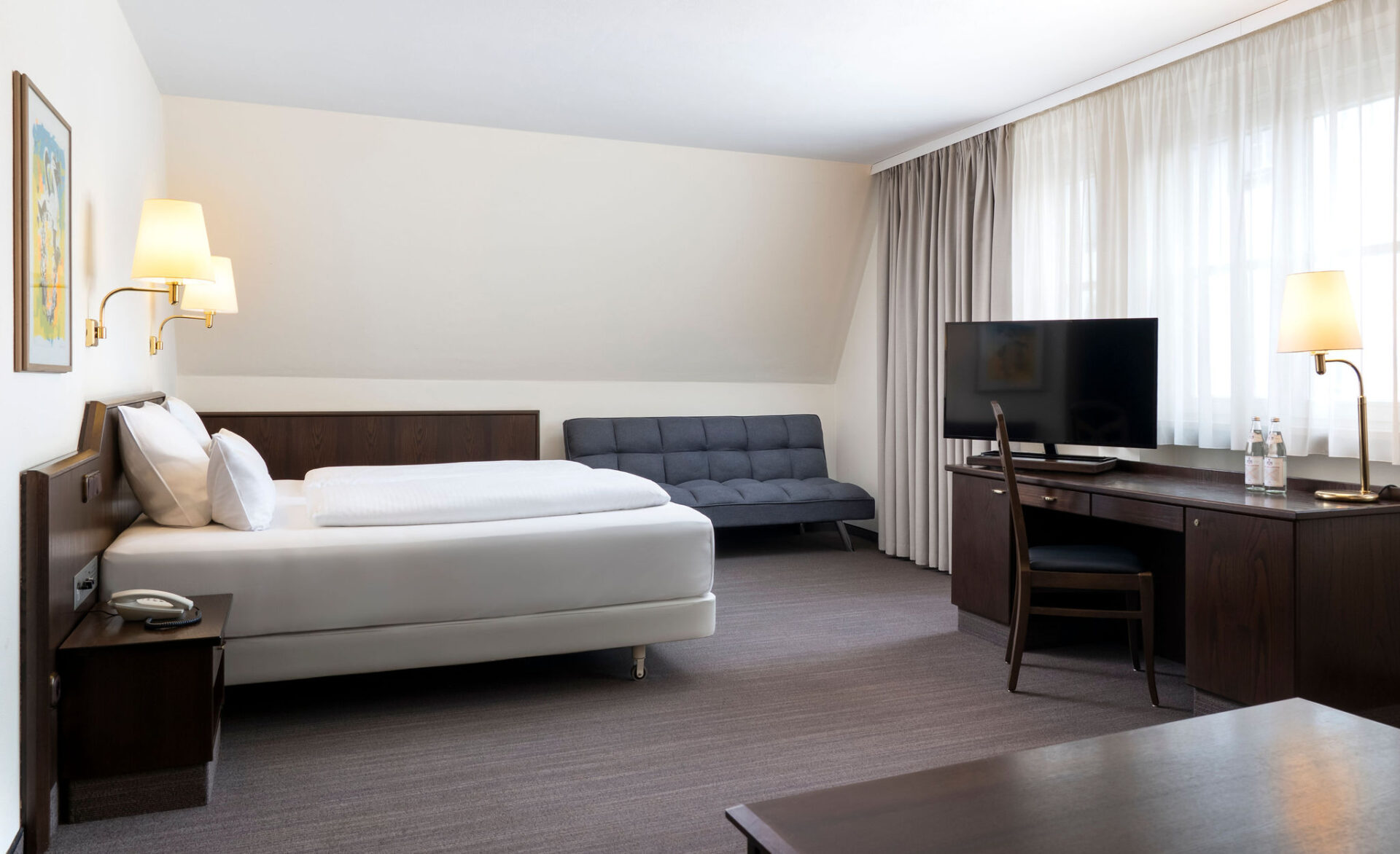 Das Superior Zimmer inklusive Sofa