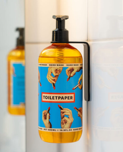 Toiletpaper Seife im Badezimmer