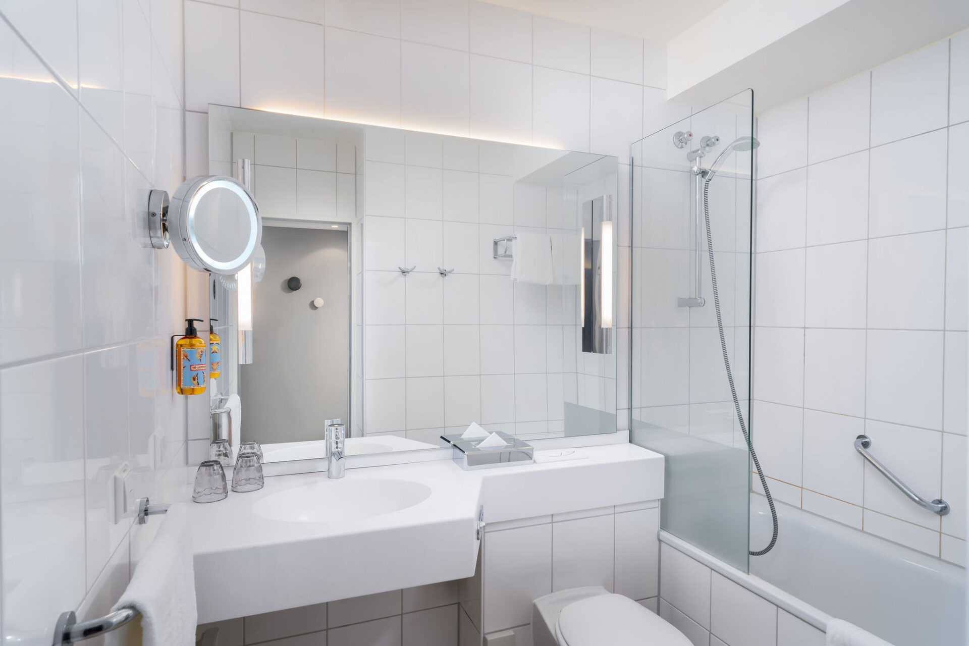 Das Bad im Superior Doppelzimmer