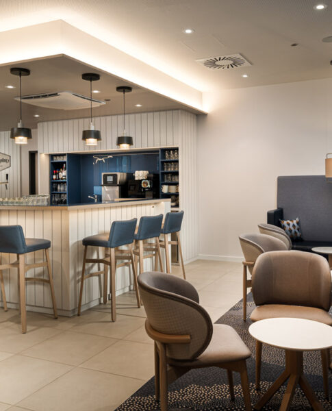 Der Barbereich im Hampton by Hilton Kiel