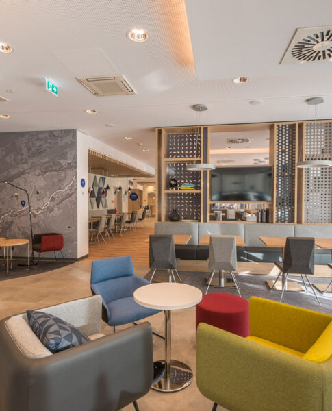 Sitzgelegenheiten im Holiday Inn Express Wuppertal