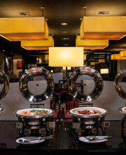 Die Frühstücksauswahl im Holiday Inn Zürich Messe