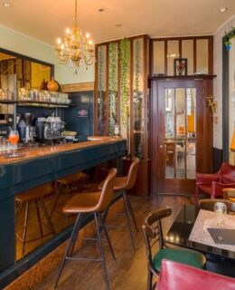 Der Barbereich im Hotel Domicil