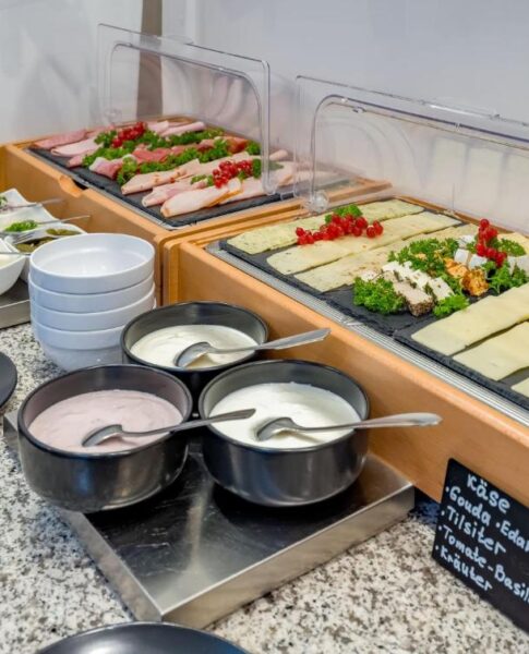 Das Frühstück im rugs Hotel Düsseldorf