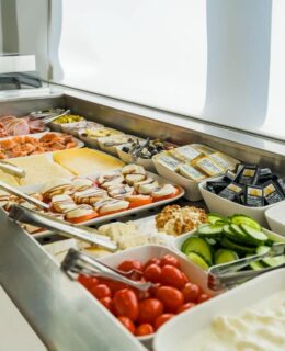 Das Frühstücksbuffet im rugs Hotel Köln 