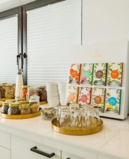 Die Teeauswahl im rugs Hotel Köln