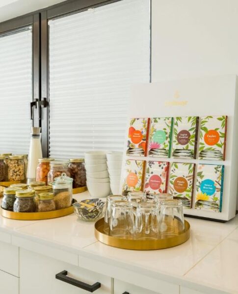 Die Teeauswahl im rugs Hotel Köln 