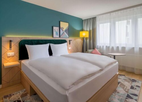 Gemütliche Betten im Spark by Hilton Sindelfingen