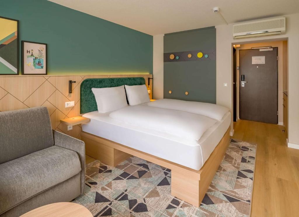 Das geräumige Doppelzimmer im Spark by Hilton Sindelfingen