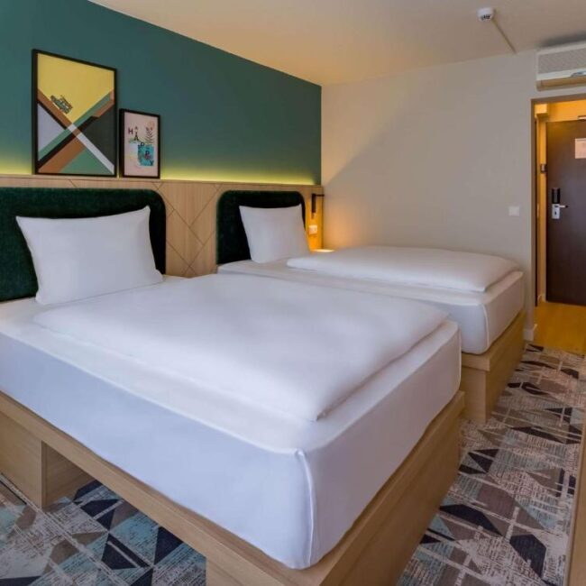 Das Twin Zimmer im Spark by Hilton Sindelfingen