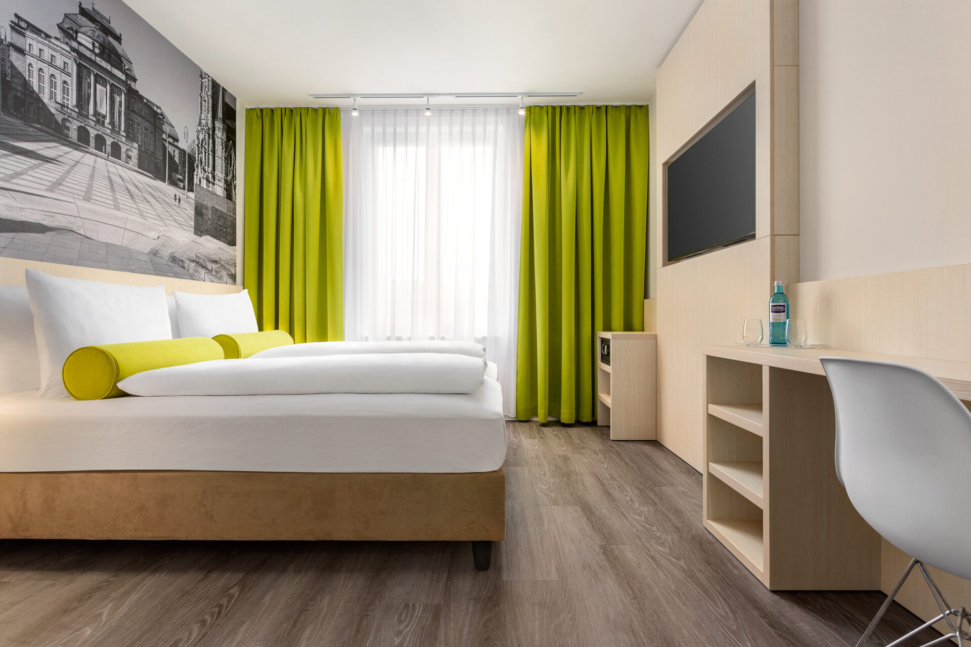 Das Standard Doppelzimmer im Super 8 by Wyndham Chemnitz