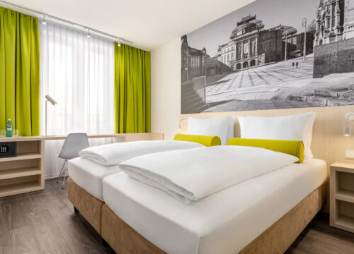 Unser Standard Doppelzimmer im Super 8 by Wyndham Chemnitz