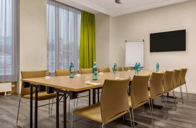 Unser Tagungsrau im Super 8 by Wyndham Chemnitz ist für jeden Anlass geeignet