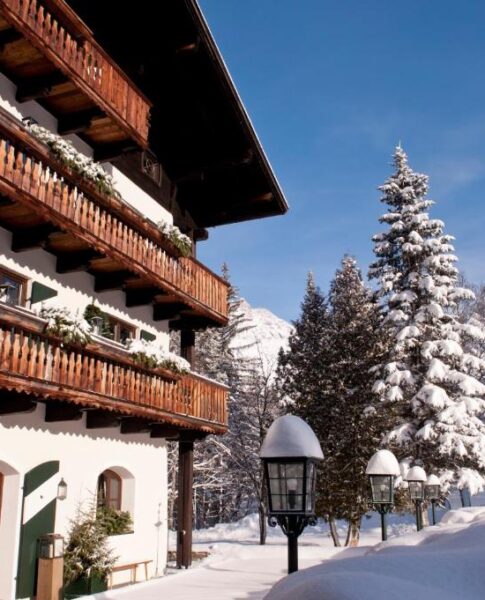 Das Wachtelhof House of Hütter im Winter