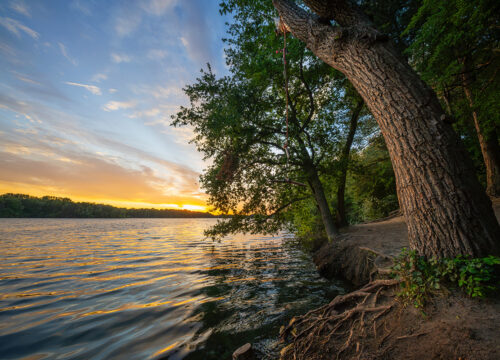 Der Elbsee in Marktoberdorf
