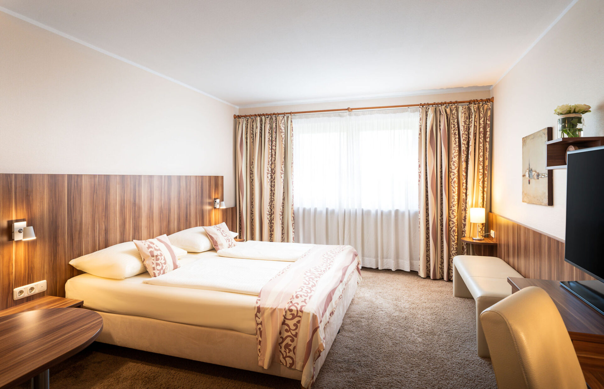 Das Komfortzimmer im QU Hotel