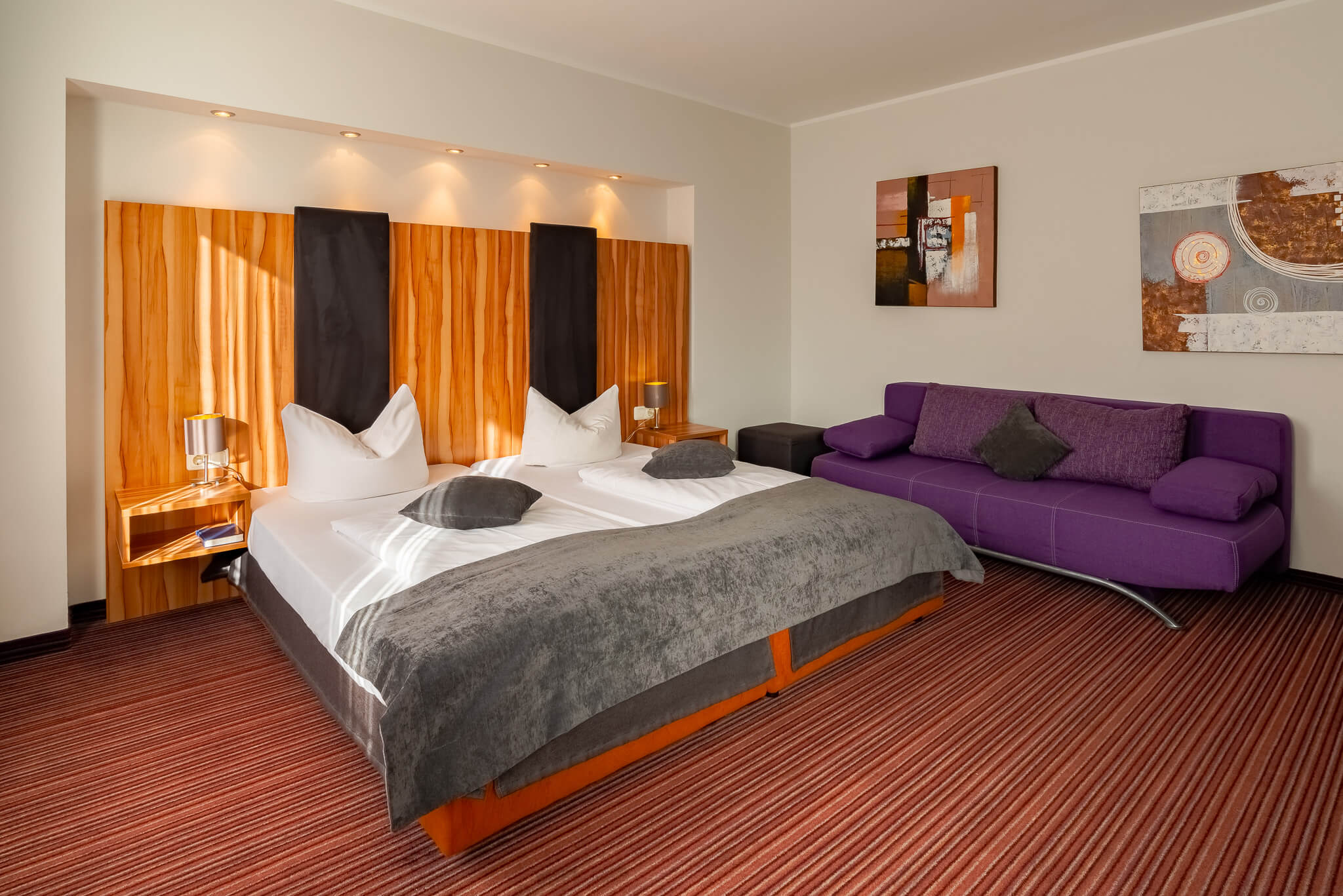 Die Zimmer der Superior Kategorie im Arthotel ANA Style