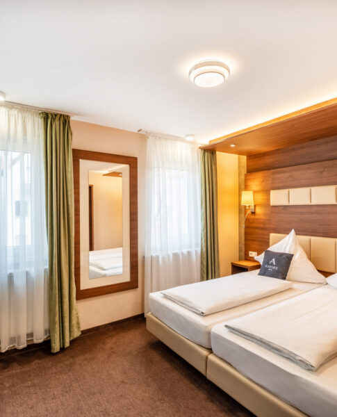 Geräumige und gemütliche Zimmer im Aspire Castillo