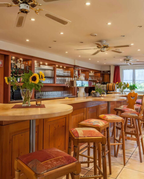Die Bar im Hotel Kreuz am Bodensee