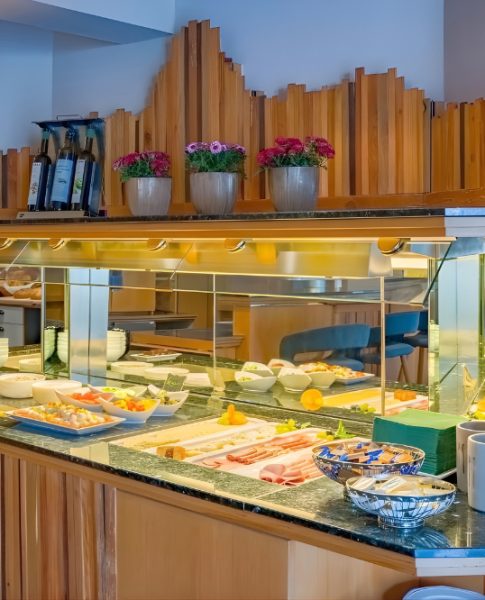 Das Buffet im Aspire Kronprinz