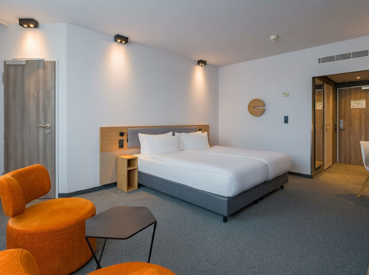 Ein Doppelzimmer im Spark by Hilton Wuppertal