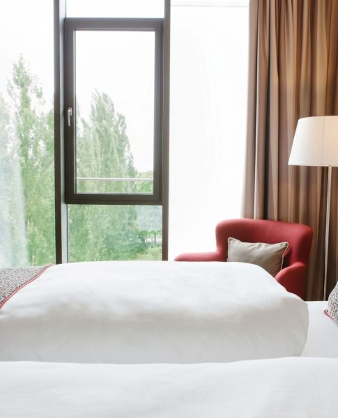 Ein Doppelzimmer im Chester Hotel Heidelberg