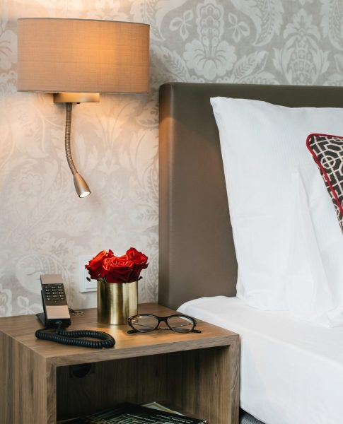 Ein Doppelzimmer im Chester Hotel Heidelberg
