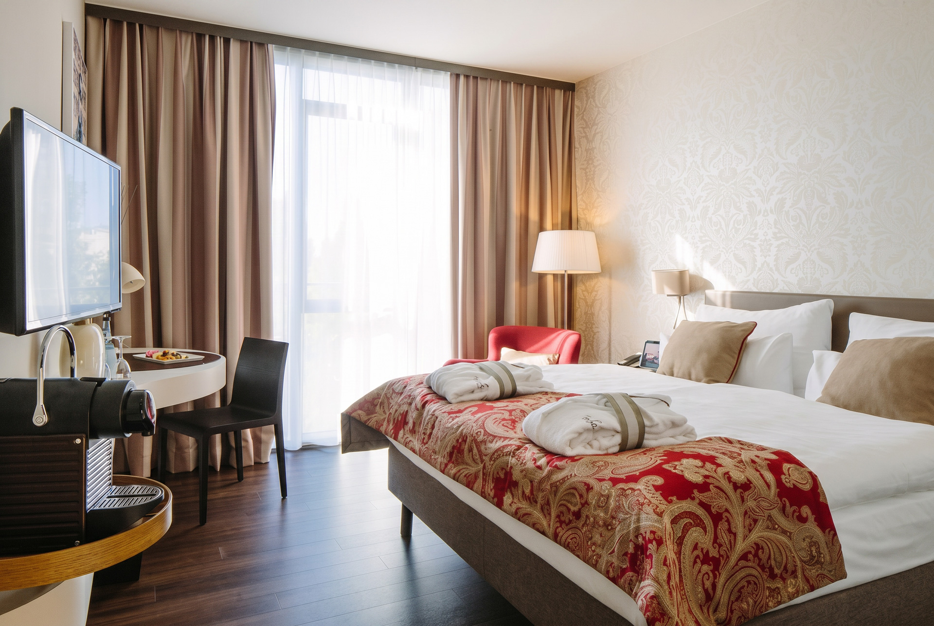 Das Superior Doppelzimmer im Chester Hotel in Heidelberg