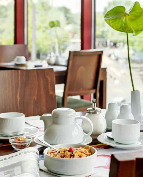 Unser Frühstück im rugs HOTEL Augsburg