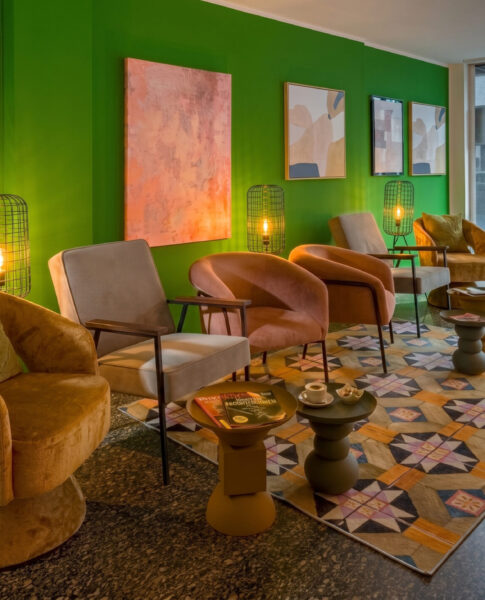 Die Lobby im rugs Hotel Düsseldorf