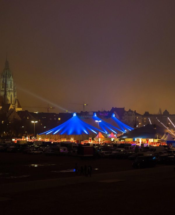 Das Tollwood Winterfestival in München
