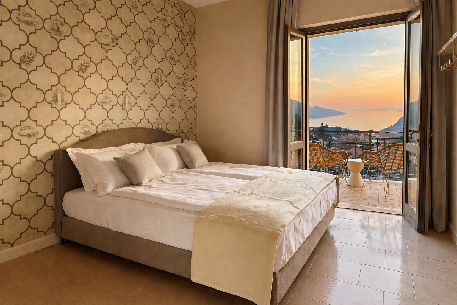 Das Zimmer im Hotel MioMio