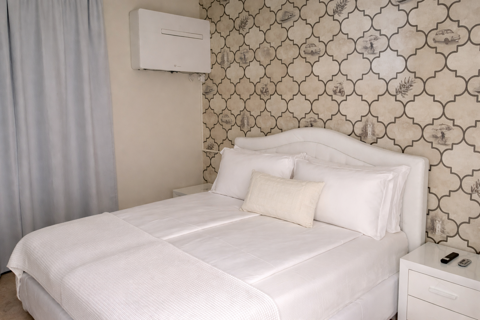 Der Schlafbereich im Hotel MioMio