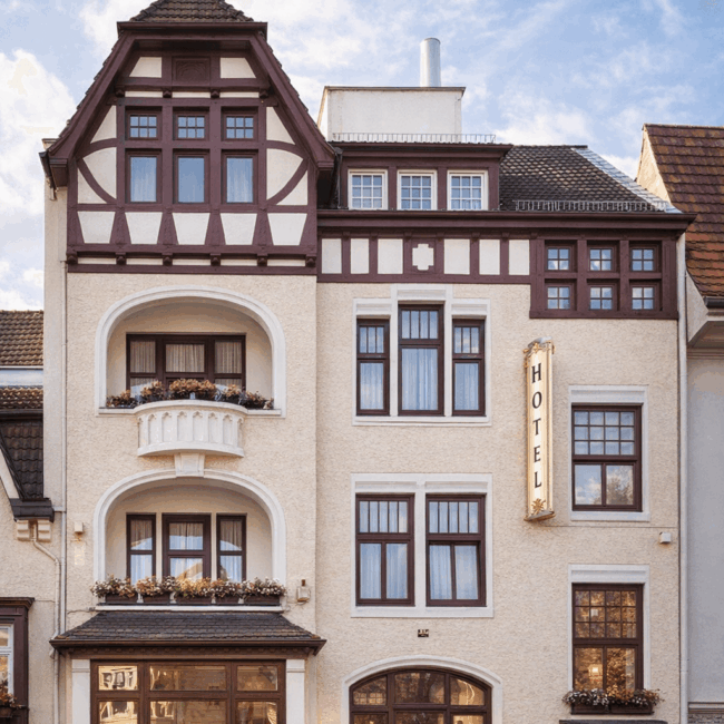 Die Aussenansicht vom Arthotel ANA Residence Bremen.